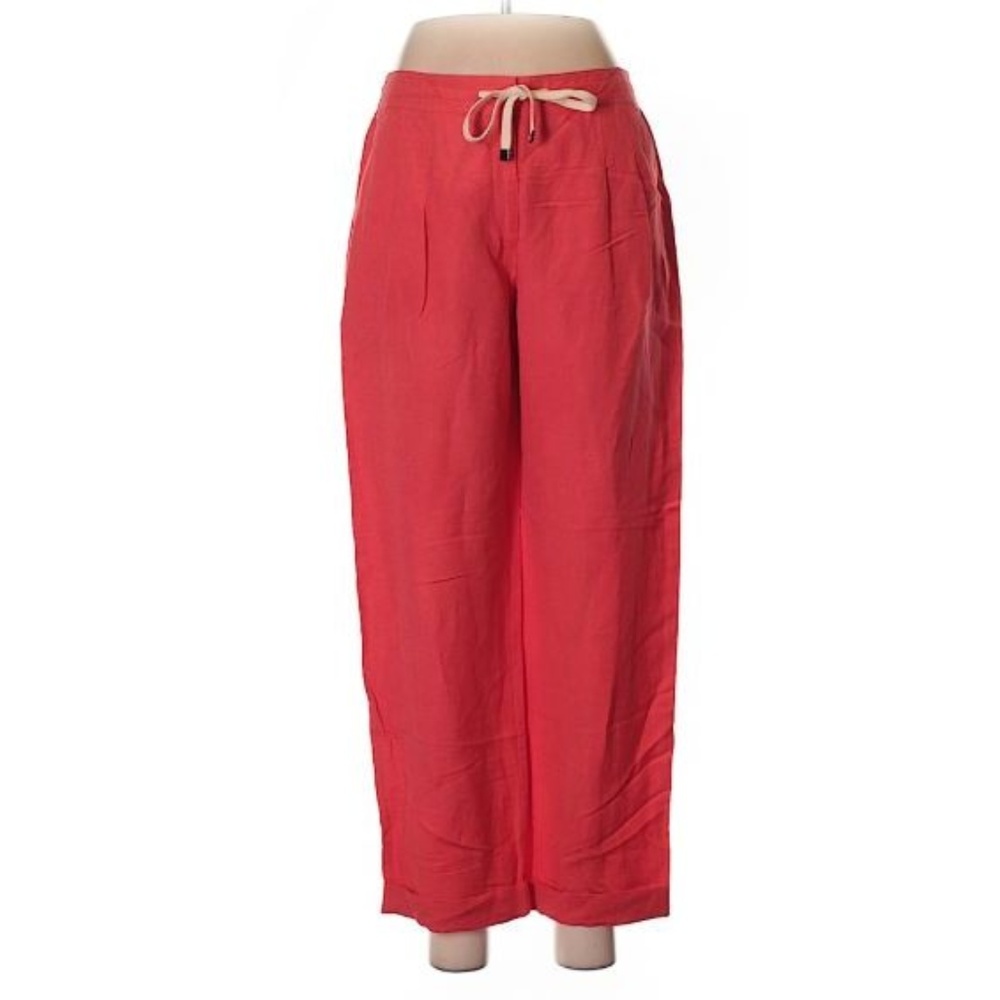 Lafayette 148 New York Coral Drawstring Ankle Pants